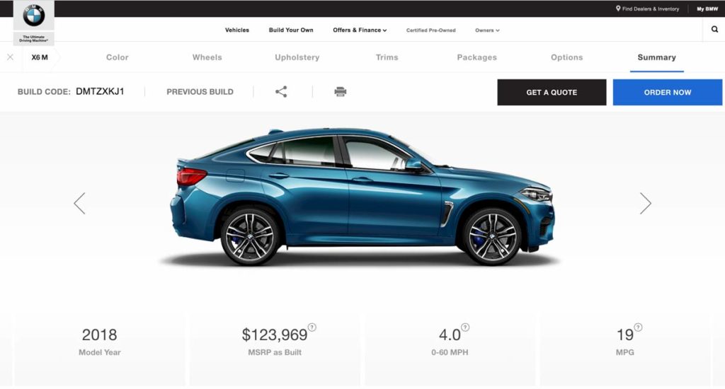 BMW X6 M... a $124k BMW without CarPlay