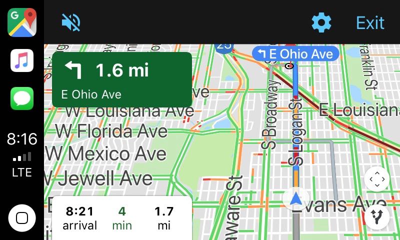 Google Maps is Now on CarPlay, And It's Pretty Great